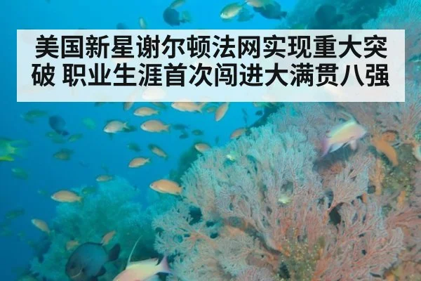美国新星谢尔顿法网实现重大突破 职业生涯首次闯进大满贯八强